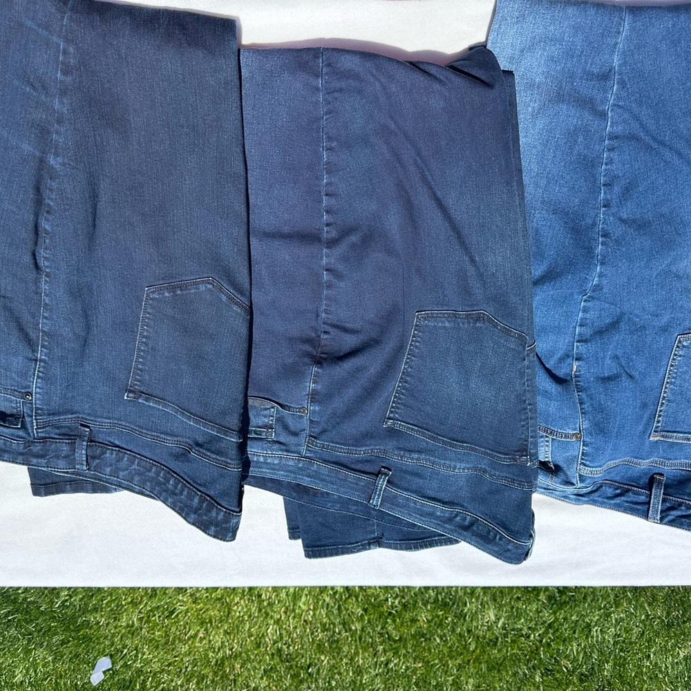 Talbots Blue Denim Overalls